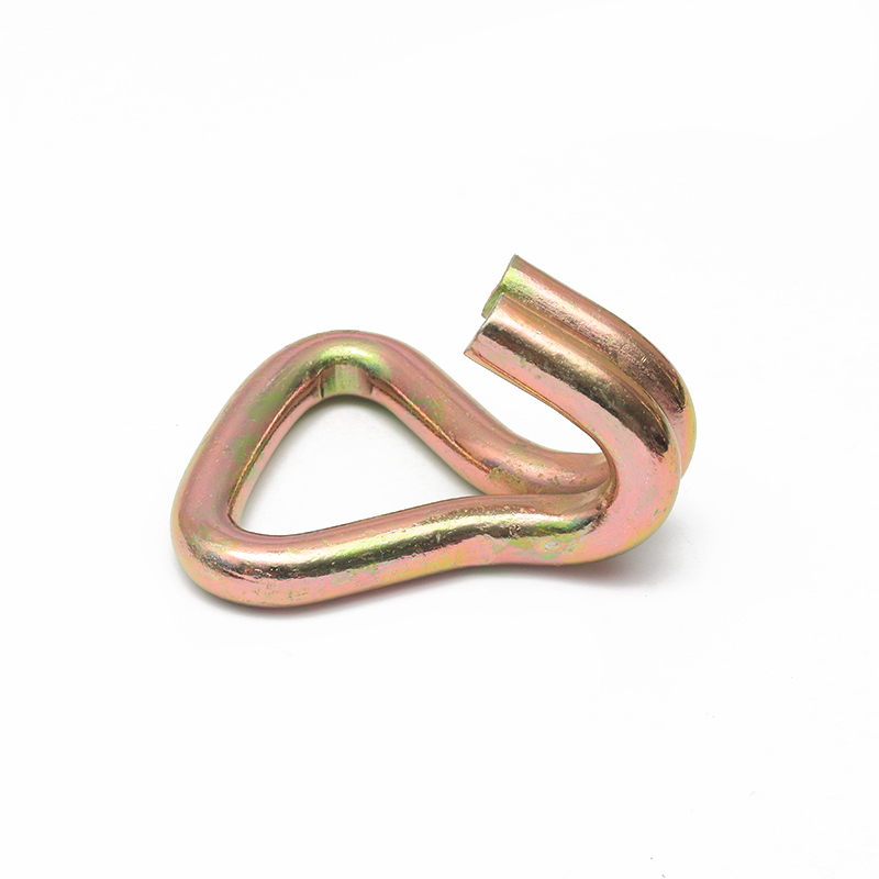 2 tum 5000 kg/11000 kg gul zinkpläterad dubbel metall j krok