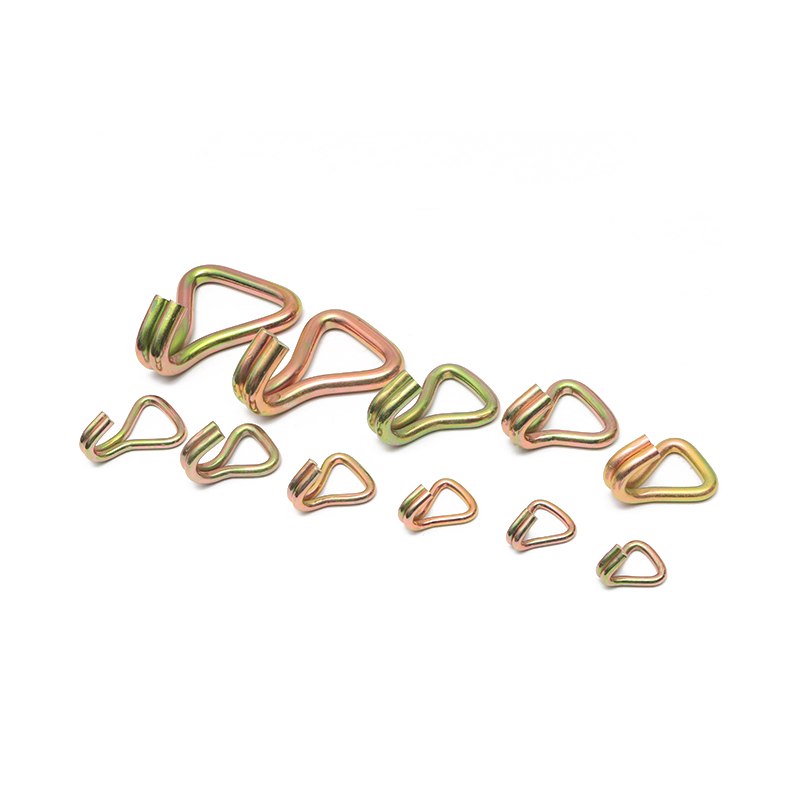 3 tum 10ton gul zinkpläterad dubbel j krok tungt tråd dubbel j krok